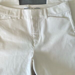 Old Navy high rise pixie skinny in white